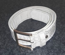 Cintura Rocco Barocco Con Monogram E Fibbia Dorata 100