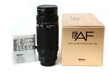 OBIETTIVO NIKON NIKKOR 75-300MM F4.5-5.6 F AF