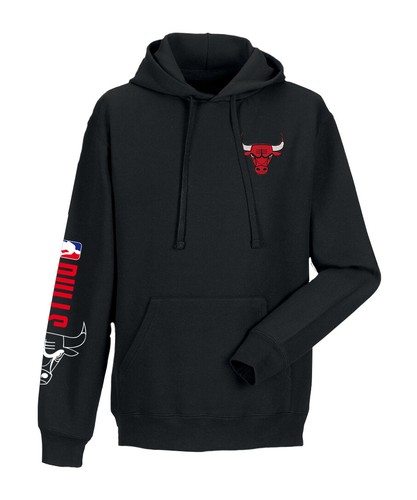Felpa cappuccio chicago bulls - cappuccio,