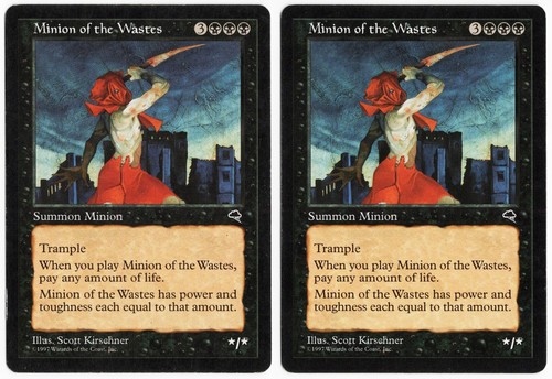 Minion the wastes - the, 2x