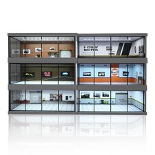 Diorama 1:64 pressofuso garage