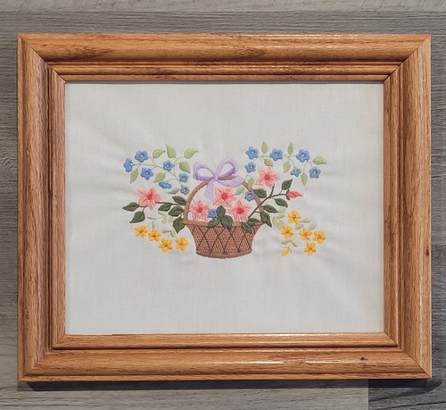 Cornice rovere disegno - fiori, e