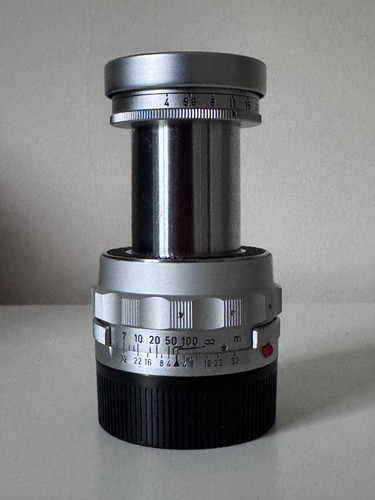 Obiettivo leica elmar 9cm 90mm - obiettivo,