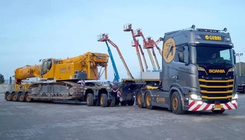 Wsi scania 6x4 with - with, lowloader