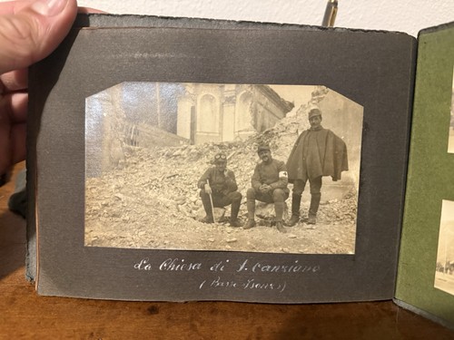 Album foto ww1 grande - album, guerra