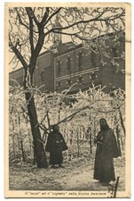 CC107 - Milano - Convento dei Padri Cappuccini Il vigneto Anni '30 - viaggiata