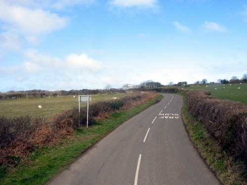Photo 6x4 road - linking, red