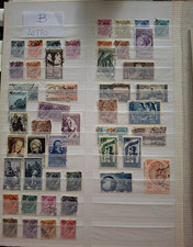 B - LOTTO 48 FRANCOBOLLI ITALIA USATI DAL 1953 AL 1956 TUTTI DIVERSI