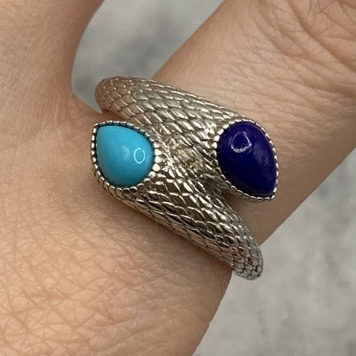 Anello incrocio serpente