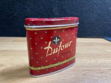 Scatola alluminio caramelle Dufour Genova vintage prodotta da G.B.Berruti