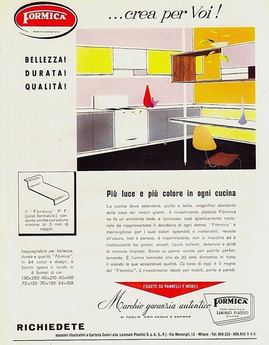 Pubblicita 1958 formica - pubblicita',