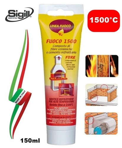 Mastice refrattario ceramico - refrattario,