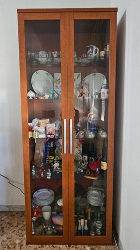 Vetrina soggiorno legno e - legno,