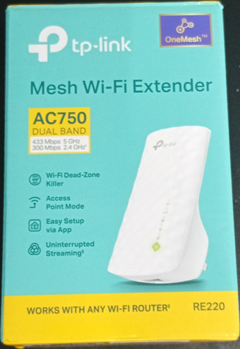 Link re220 ac750 extender - tp-link,