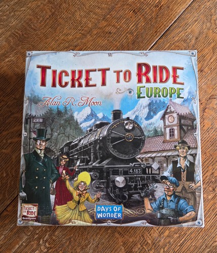 Ticket ride europe gioco - ticket, da