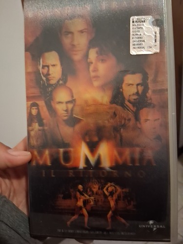 Vhs mummia ritorno film - la,