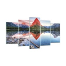 Quadro su Vetro 160x85cm Lago