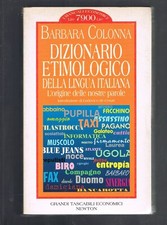 DIZIONARIO ETIMOLOGICO DELLA
