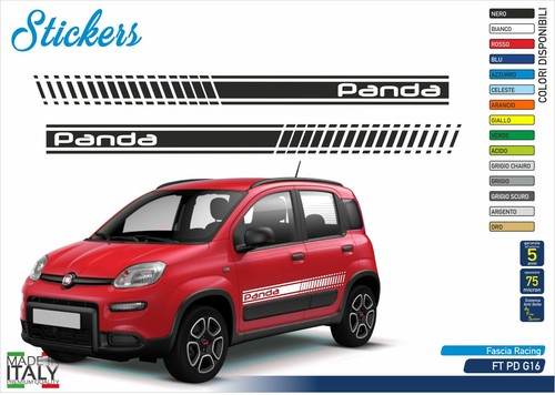 Adesivo fiat panda sportelli - panda,