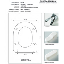 Copriwater Cesame  SINTESI 1°