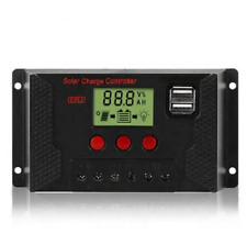REGOLATORE DI CARICA 30A  12/24V PER PANNELLI SOLARI FOTOVOLTAICO