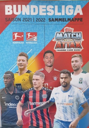 Match attax bundesliga - match, 2021
