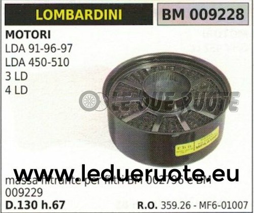 35926 massa elemento filtrante - massa,