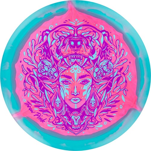 Throw pink bear - pink,