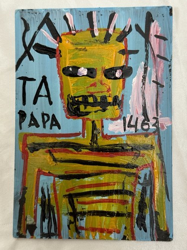 Cartolina jean michel - cartolina, basquiat