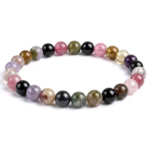 Bracciale elastico pietre - , vere