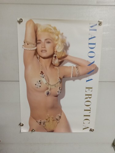 Madonna erotica poster musica - madonna,