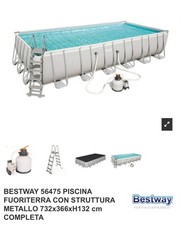 PISCINA BESTWAY FUORITERRA 732X366XH132 cm COMPLETA   699.00 EUR