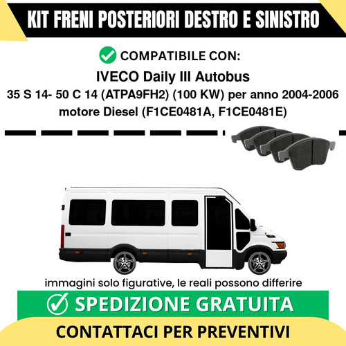 Pastiglie freno posteriori - pastiglie,