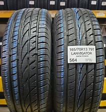 2x Pneumatici 165/70 R13 79T M+S INVERNALI LANVIGATOR GOMME USATE 1657013
