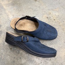 Fly Flot Womens Navy Mesh Clog
