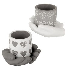 1 PZ MILLE CUORI Vaso Vasetto