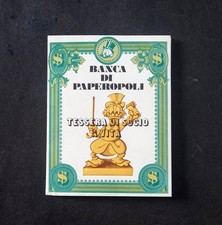 TESSERA Socio A Vita BANCA DI PAPEROPOLI - Compilata. Topolino. Leggi descr