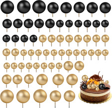 66 Pezzi Topper Torte Nere E