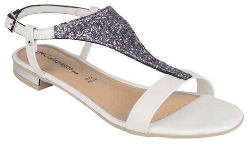 Sandalo donna buratti bianco - buratti,