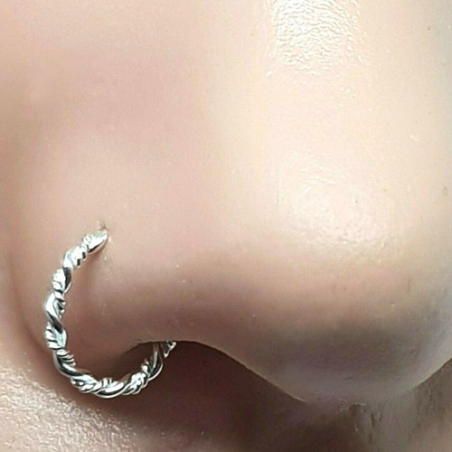 Anello naso filo intrecciato - , 8