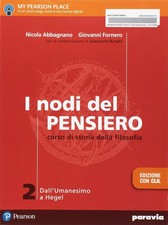 I NODI DEL PENSIERO VOL.2 con CLIL 2 TOMI N.ABBAGNANO PARAVIA 9788839529237