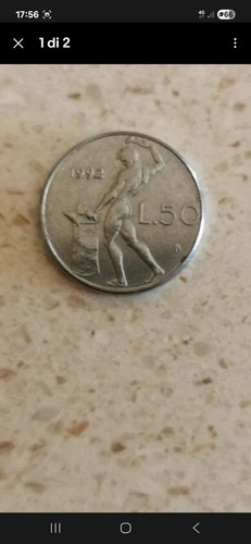 Moneta lire micro 1992 - lire,