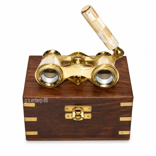Antico binocolo ottone per - antico,