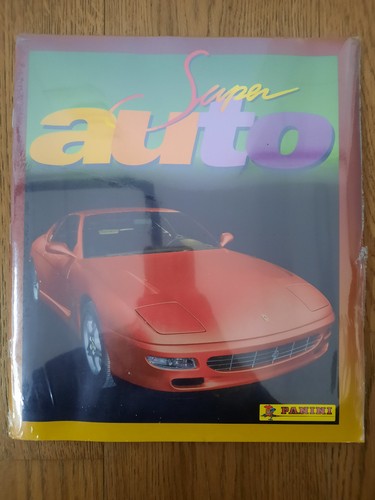 Album panini super auto - panini, 1995