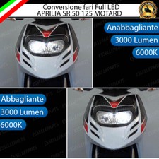 CONVERSIONE FARO LED APRILIA