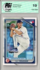 Trey Yesavage 2024 Bowman #BD-92 1° carta Rookie IGP 10