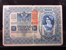 Austria 1000 Corone ND 1920