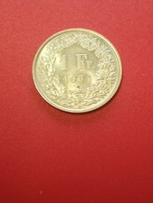 Svizzera moneta 1 Franco 1964 argento