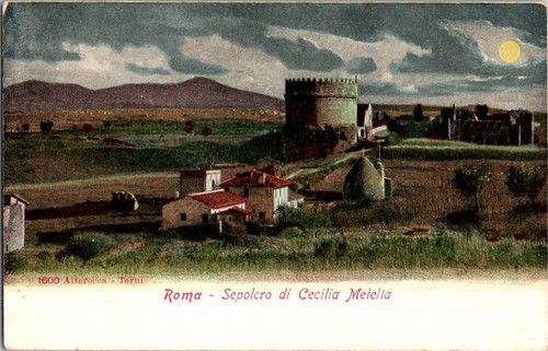 Cartolina epoca roma - cartolina, d'epoca
