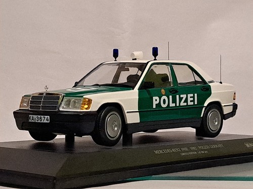 Modellino auto polizia tedesca